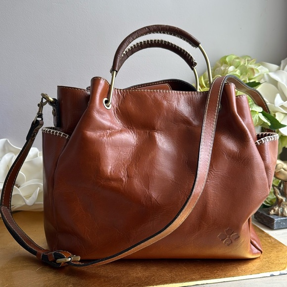 Patricia Nash Gianette Metal Handle Tote - Picture 1 of 16